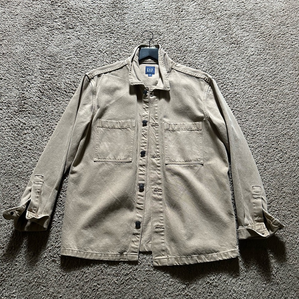 GAP Men's Beige Shirt Jacket